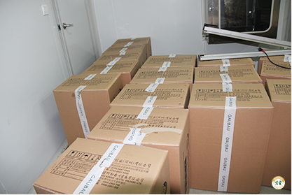戈宝红麻茶生产工序-包装存放